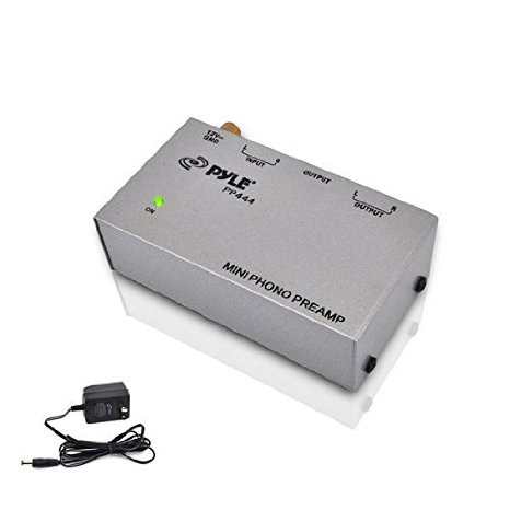 PYLE-PRO PP444 Ultra Compact Phono Turntable Preamp