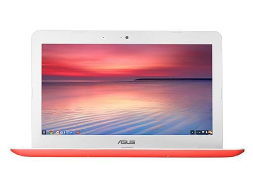 ASUS Chromebook C300SA 13.3 Inch (Intel Celeron, 4GB, 32GB eMMC, Red)