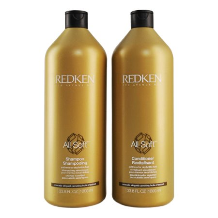 Redken All Soft Shampoo And Conditioner 33.8 Oz Duo