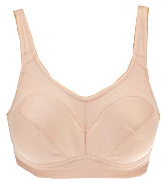 Breezies Full Coverage Unlined Wirefree Support Bra