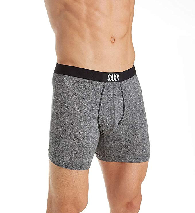 Saxx Underwear Men's Vibe Boxer Brief with Ballpark Pouch