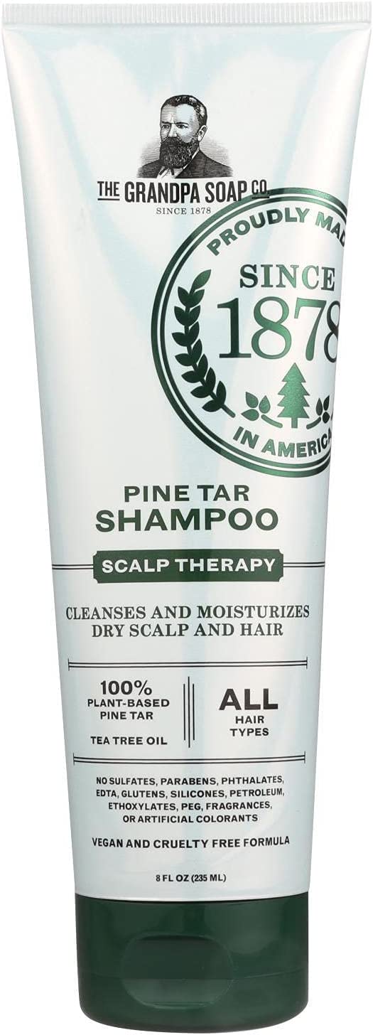 The Grandpa Soap Company Pine Tar Shampoo, 8 Oz
