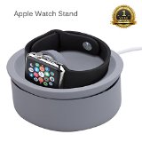 Apple Watch Stand Sundix TM Premium Apple Watch Charging Stand Cradle Holder Compatible with all Apple Watch  Sport  Edition Both 38mm and 42mm-Gray