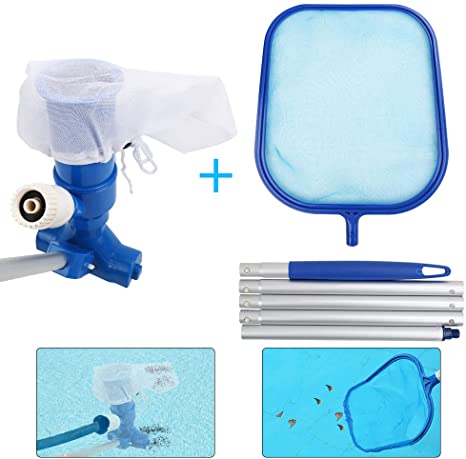 Freehawk Swimming Pool Leaf Vacuum,Swimming Pool Cleaning Tools,Jet Vac Vacuum Cleaner,Suck Leaf Vacuum