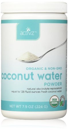 Activz Organic and Non-GMO Coconut Water Whole Food Powder 32 servings