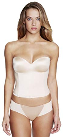 Dominique Molded Seamless Longline Bridal Bra Bridal Bustier Style 8541