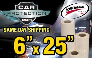 3M Clear Bra Paint Protection Bulk Film Roll 6-by-25-inches