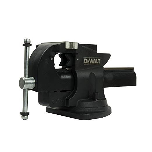 DeWalt DXCMQRV5 Heavy-Duty Quick Release Bench Vise, 5"