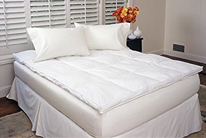 Down Alternative Fiber Bed White Double