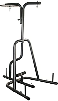 Titan Fitness Dual Station Boxing Stand for Speed & Heavy Bag
