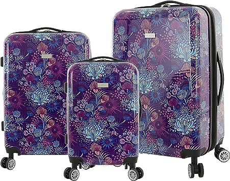 Travelers Club Bella Caronia Deluxe Luggage & Travel Set, Jardin, 3 Piece Set