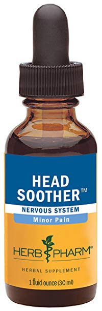Herb Pharm Head Soother Liquid Herbal Formula for Minor Pain Relief - 1 Ounce
