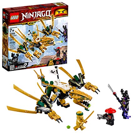 LEGO Ninjago Legacy Golden Dragon 70666 Building Kit , New 2019 (171 Piece)