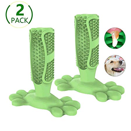 Dog Toothbrush Stick - Dog Toothbrush Toy Pet Dog Chew Toys for Dogs Cleaning Puppy Dental Care Brushing Stick Dog Tooth Brushing Stick