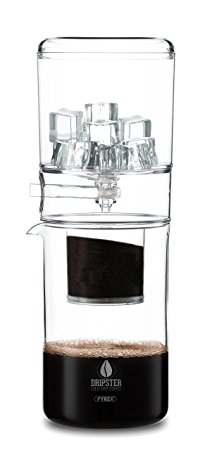 DRIPSTER Cold Drip Coffee Maker (4 cups / 500ml), Dripper for Cold Brew Coffee