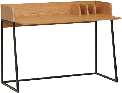 Amazon Brand – Rivet Mid-Century Desk - 35 Inch, Natural