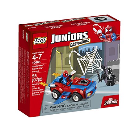 LEGO Juniors 10665 Spider-Man: Spider-Car Pursuit(Discontinued by manufacturer)