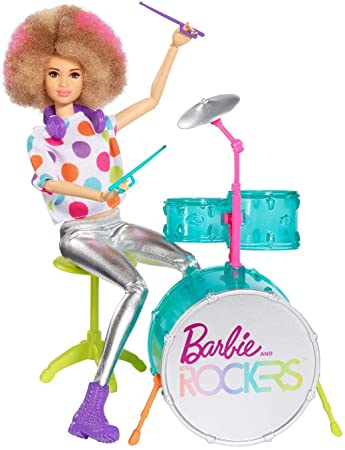 Barbie and the Rockers Doll & Drum