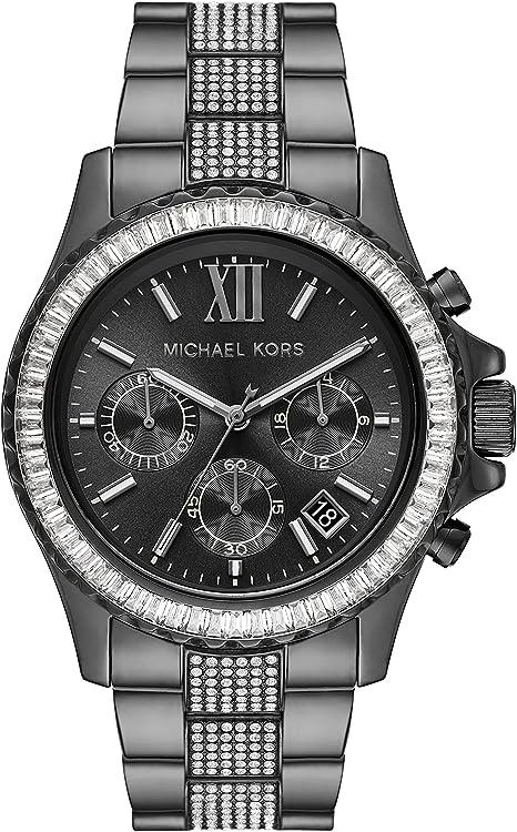 Michael Kors Everest Stainless Steel Chronograph Quartz Watch