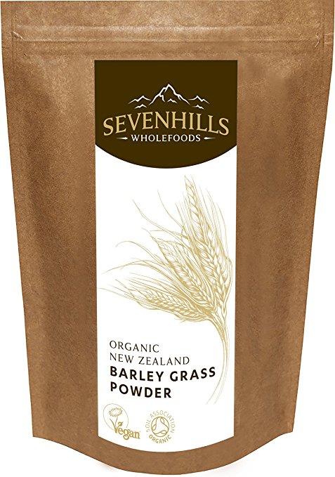 Sevenhills Wholefoods Organic New Zealand Barley Grass Powder 500g