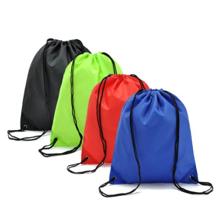 BINGONE Folding Sport Backpack Waterproof Nylon Drawstring Bag Home Travel Sport Storage 4 Different Colors