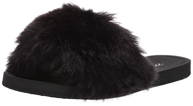 Mae Women's Marabou One-Strap Slipper