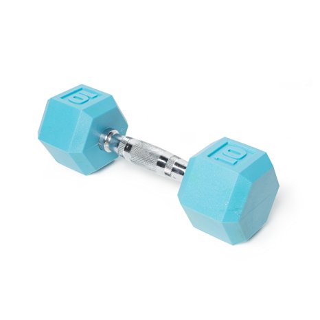 CAP Barbell Color Coated Hex Dumbbell, Single