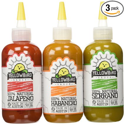 Yellowbird Hot Sauce 98 Oz Combo Pack