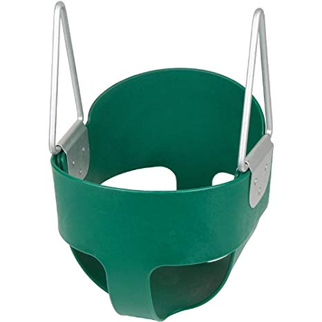 Swing Set Stuff Highback Full Bucket (Green) -Seat Only- with SSS Logo Sticker