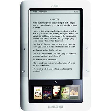 Barnes and Noble NOOK eBook Reader (WiFi only) [ Black & White ]