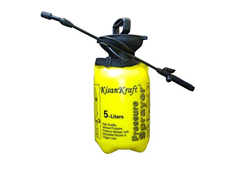 Kisan Kraft Hand Pressure Sprayer 5 Liter Compressed Air Sprayer Garden Sprayer