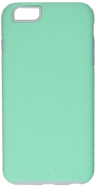 ULAK iPhone 6s Plus Case (5.5 inch),Phone 6 Plus Case, [SLICK ARMOR] Hybrid Hard Cover Case (Mint Green/Grey)