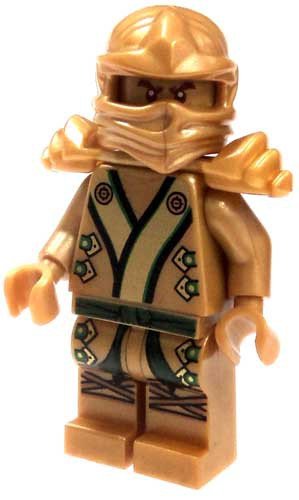 Lego Ninjago 2013 Final Battle Gold Lloyd Garmadon Minifigure