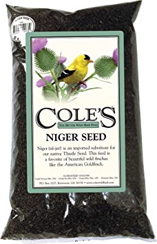 Cole's NI10 Niger Bird Seed, 10-Pound