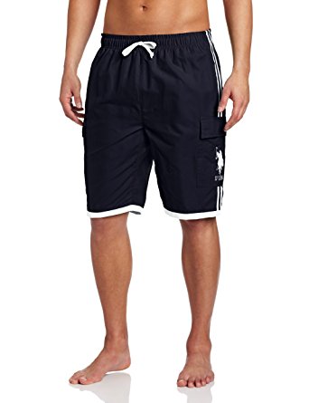 U.S. Polo Assn. Men's Side-Stripe Cargo Short with Pony Logo