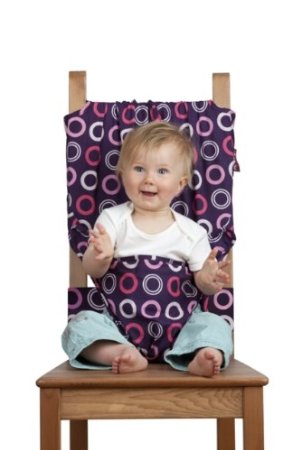 Totseat Chair Harness: The Washable and Squashable Travel High Chair in Bramble