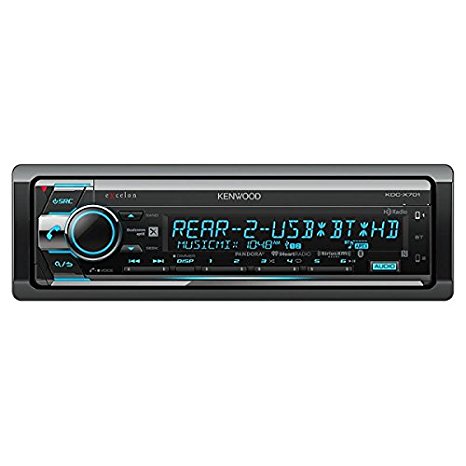 Kenwood Excelon KDC-X701 CD Receiver with Built-In Bluetooth & HD Radio