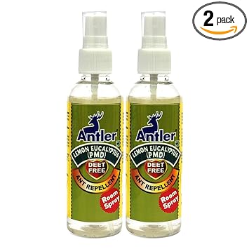 Antler Herbal Ant Repellent | Set of 2 | 100 ml Each | Made with Peppermint oil | Tea Tree oil | Cinnamon Leaf Oil