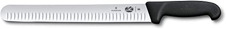 Victorinox 12 Inch Fibrox Pro Slicing Knife with Granton Blade