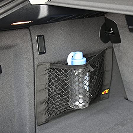 9 MOON Car Boot Cargo Net Magic Sticker Luggage Mesh Oganizer Bag for Acura ILX RDX MDX RL TL TSX ZDX MDX