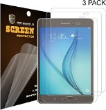 Mr Shield For Samsung Galaxy Tab A 80 Inch Premium Clear Screen Protector 3-PACK with Lifetime Replacement Warranty