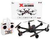 MJX X600 X-SERIES 24GHz 4 Channel 6 Axis RC Remote Control Hexacopter UFO Drone with Headless Mode and Auto-Return Feature Without Camera - Black
