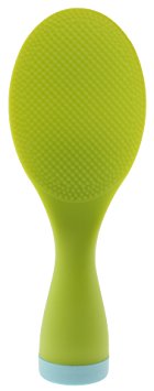 Kotobuki Swing Shamoji Serving Rice Paddle, Green