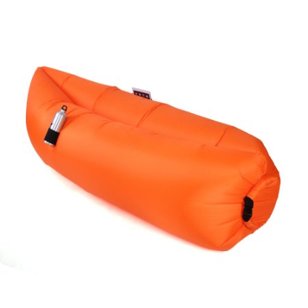 Inflatable Couch Air Lounger Super Strong Material Lightweight Portable Easy Inflatable Lounger