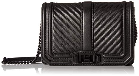 Rebecca Minkoff Chevron Quilted Small Love Crossbody