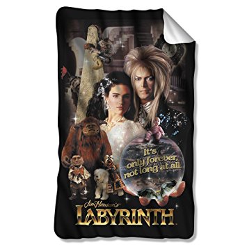 Labyrinth - Only Forever Fleece Blanket 35 x 57in