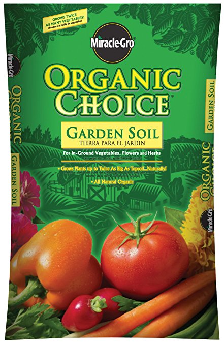 Miracle-Gro Organic Choice Garden Soil - 1 Cubic Foot
