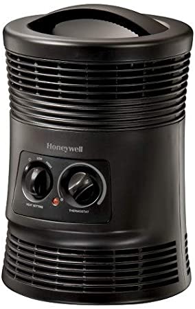 Honeywell 360 Surround Indoor Heater Black 1500W HHF360B for Home or Office