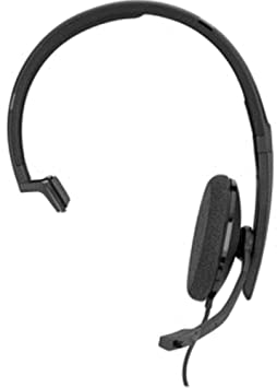 Sennheiser SC 130 USB-C (508353) - Single- Sided (Monaural) Headset for Business Professionals | with HD Stereo Sound, Noise-Canceling Microphone, & USB-C Connector (Black)