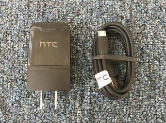 Rapid Charger KIT for HTC One (M9) SmartPhone with Micro USB 2.0 Cable will power up in a blink (BLACK / 12W / 1.5A)
